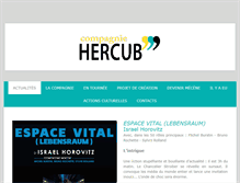 Tablet Screenshot of hercub.net